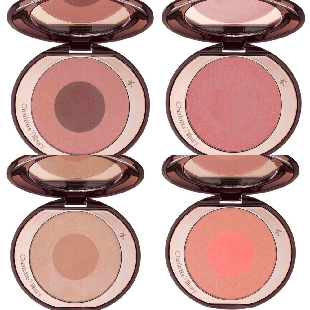 4 Charlotte Tilbury Cheek Pop Blushes gently used